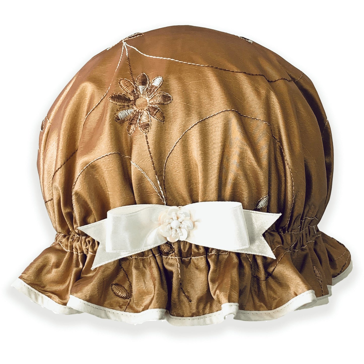Antique Gold Shower Cap - DaisyBloom