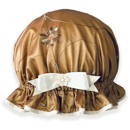 Antique Gold Shower Cap - DaisyBloom
