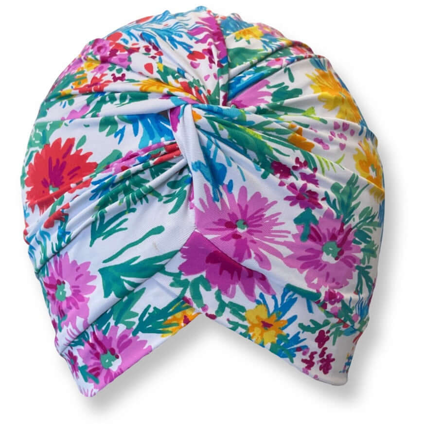 Cottage Garden Shower Turban - DaisyBloom