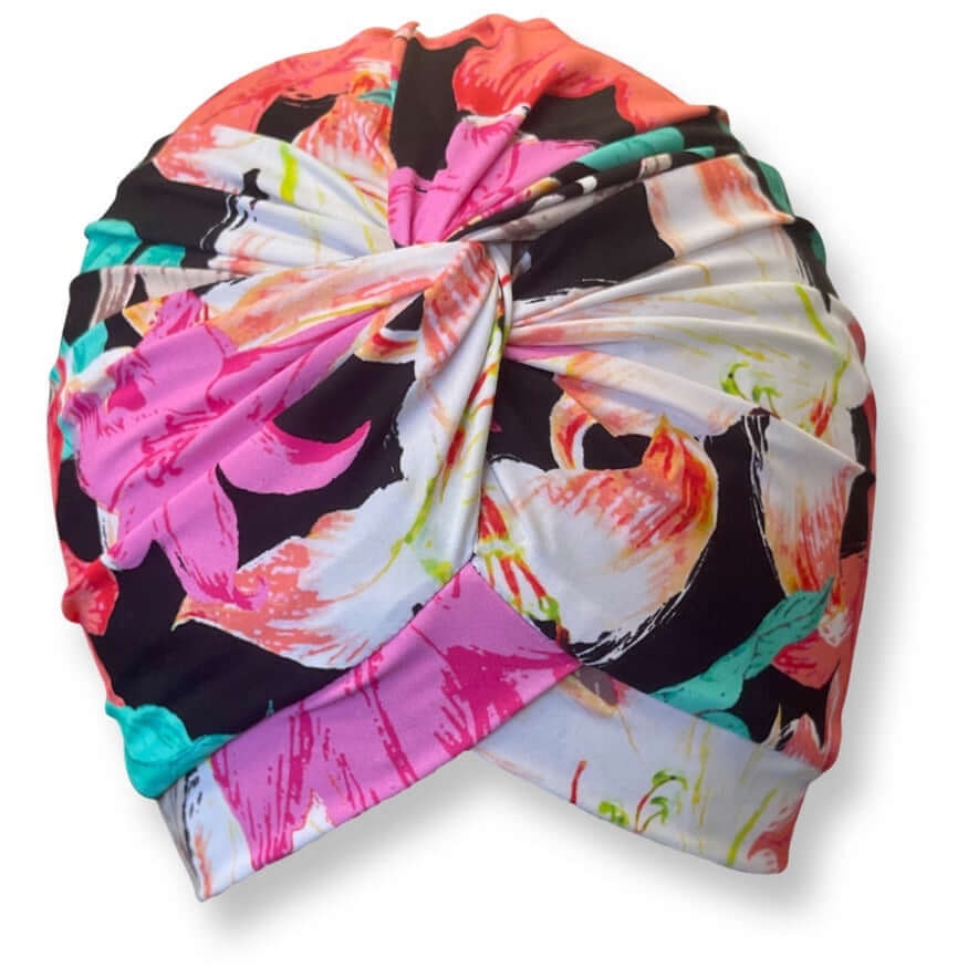 Neon Lily Shower Turban - DaisyBloom