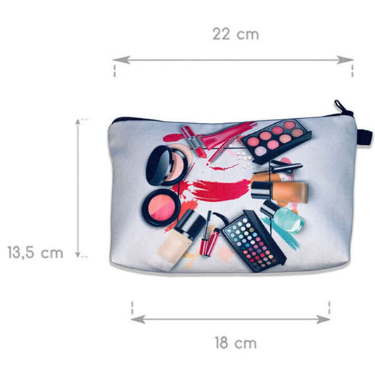 Paint Box Print Make-Up Bag - DaisyBloom