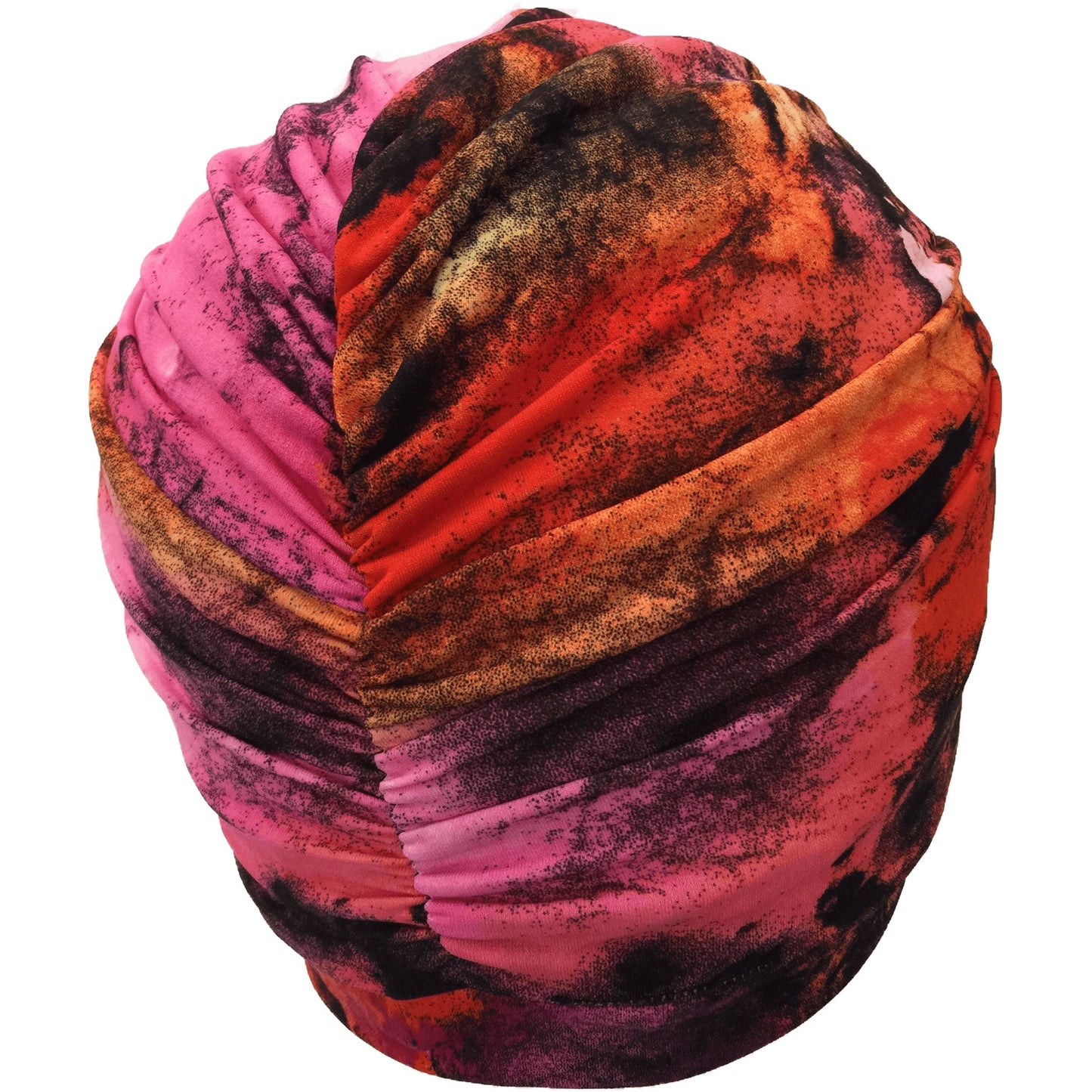 Tropical Sunset Shower Turban - DaisyBloom