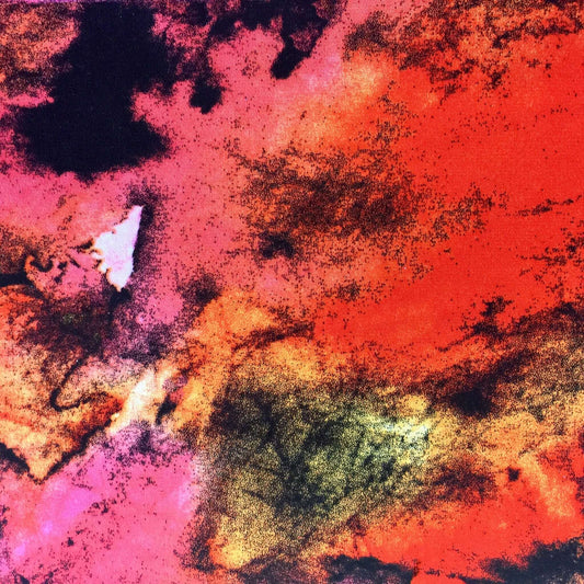 Tropical Sunset Shower Turban - DaisyBloom