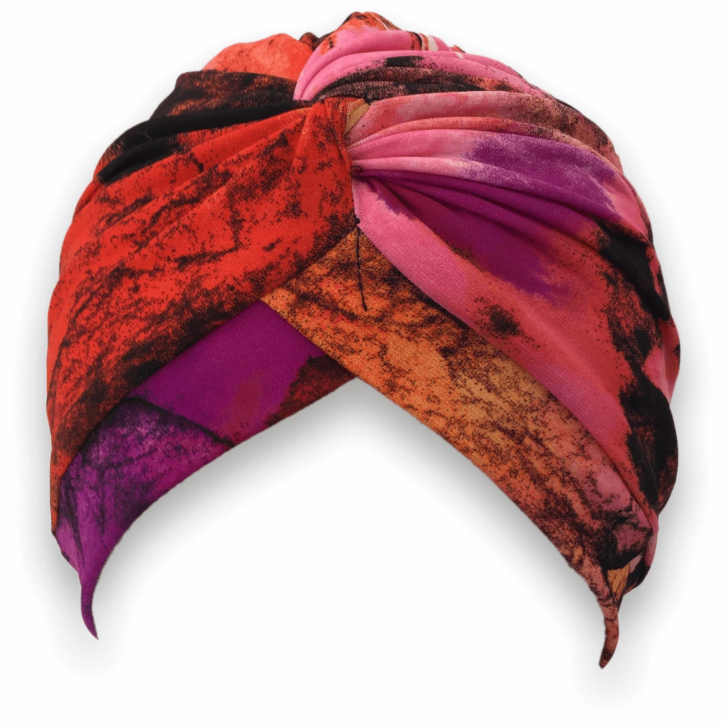 Tropical Sunset Shower Turban - DaisyBloom