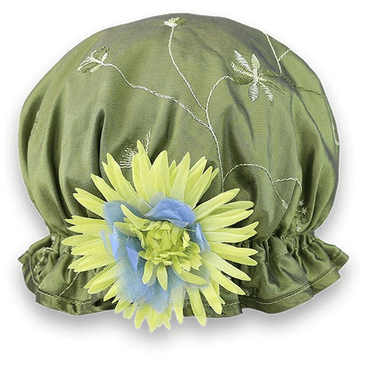 Olive Green Shower Cap - DaisyBloom