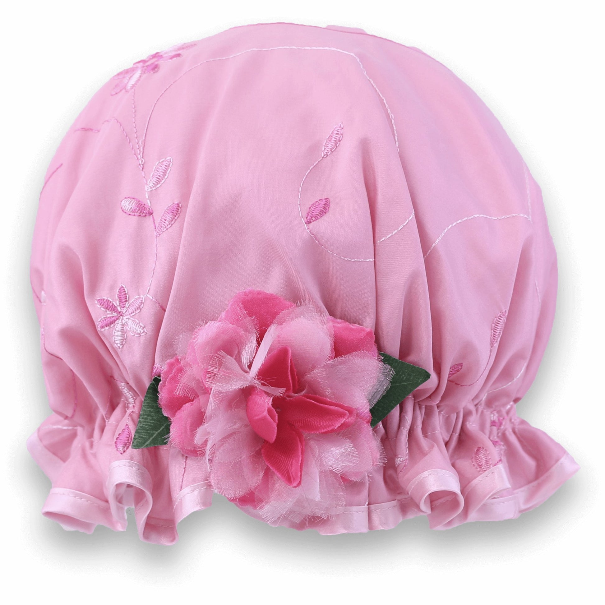 Soft Pink Shower Cap - DaisyBloom